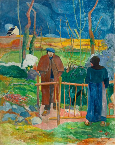 Bonjour, Monsieur Gauguin by Paul Gauguin